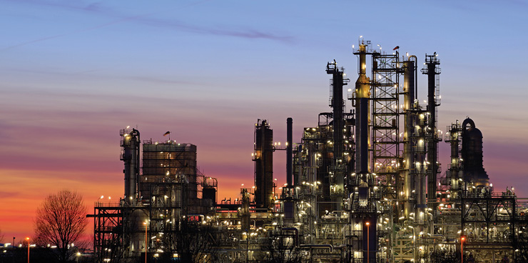 Power plant or refinery