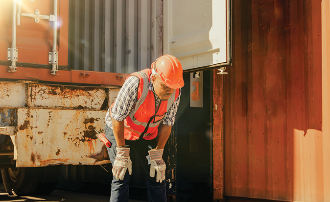 Workers overexerted from heat exposure